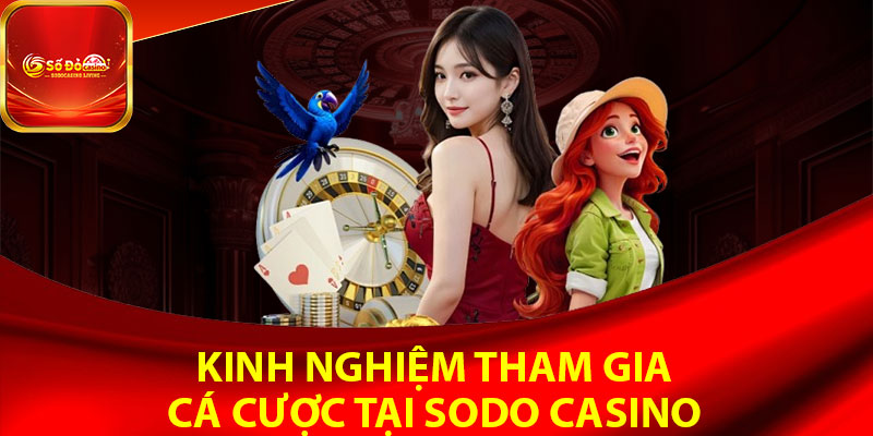 Kinh nghiệm tham gia cá cược tại Sodo Casino 