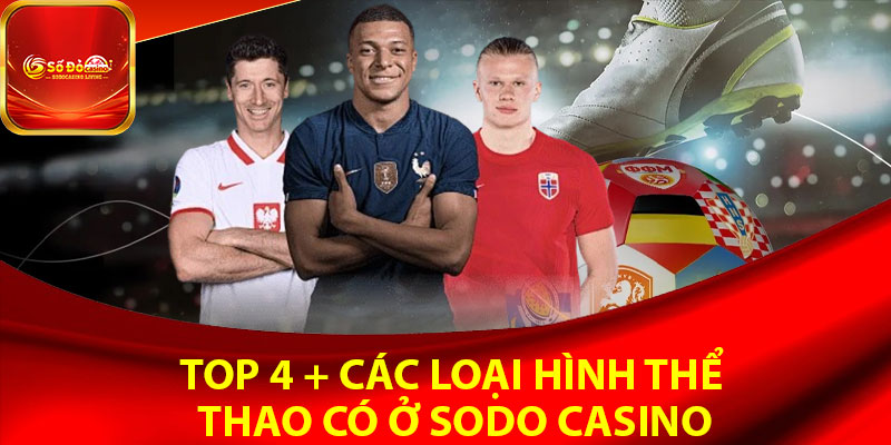 Top 4 + các loại hình thể thao có ở Sodo Casino